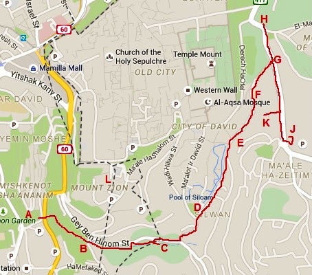 Kidron & Hinnom valley walk (נחל קדרון וגיא בן-הינום) | Travel | Off