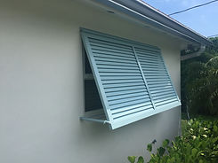Architecturally attractive shutter