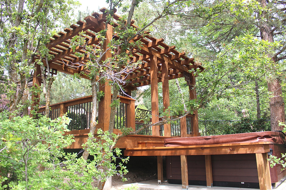 Wright Timberframe - Pergola Gallery