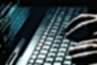 Digitando em um computador