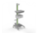 WEIKO health medica instruments hospital technology trolley kart company render pharmacy doctor therapy operation hospital