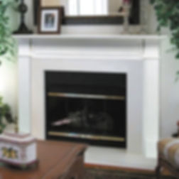 Painted Mantel