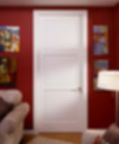 Painted 3-Panel Door