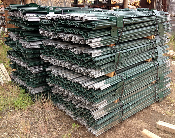 Wire Fence and Metal Fence Posts