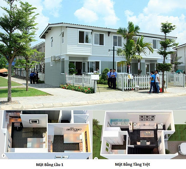 nhà phố Ehome 4