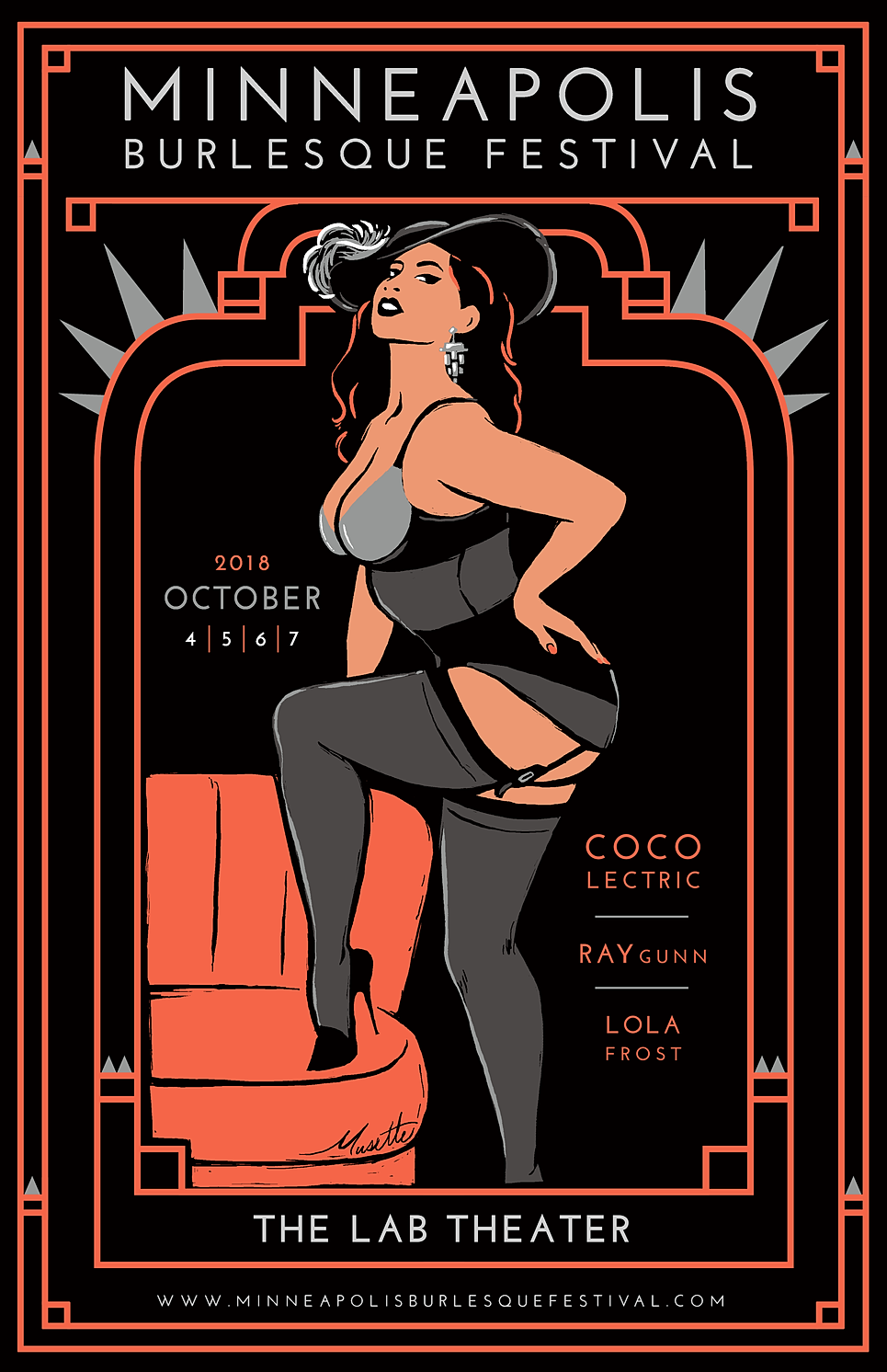 to the 2018 Minneapolis Burlesque Festival!