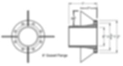 8" Gusset Flange