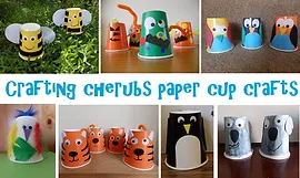My Love For Paper Cup Crafts Started A Few Years Ago When We Made Our Spotty Halloween Monsters And Since Then Now Do Craft Term My Love For Paper Cup Crafts Started A Few Years Ago When We Made Our Spotty Halloween Monsters And Since Then Now Do Craft Term