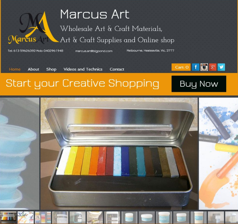 Art materials Melbourne, Art & Craft Supplies and Online shop
