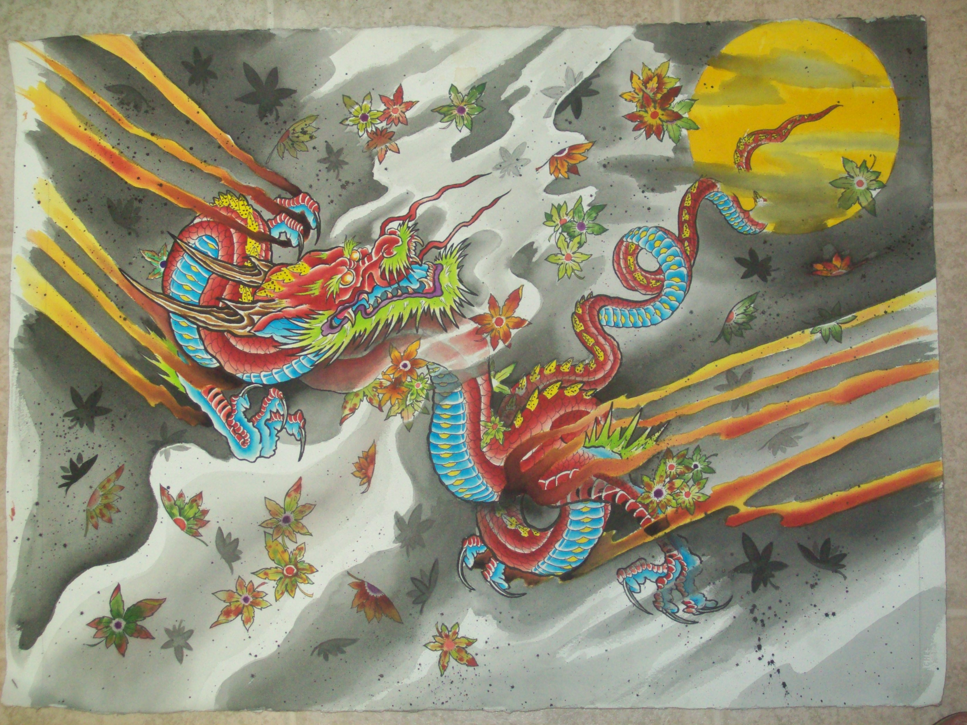 tabernacle tattoo tampa dragon and fire painting tabernacle tattoo tampa dragon and fire painting