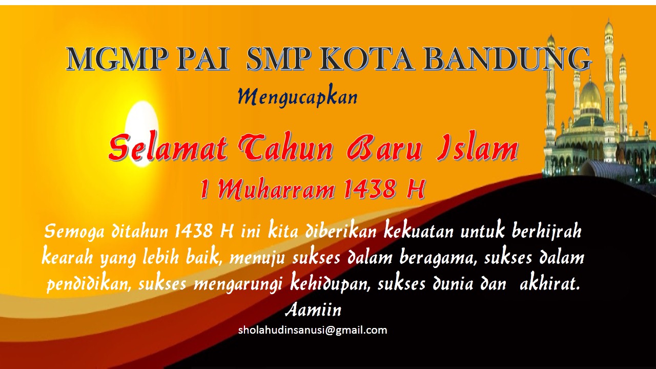 Langkah Di Tahun Baru Islam 1438 H Kabargpaismpkotabdg