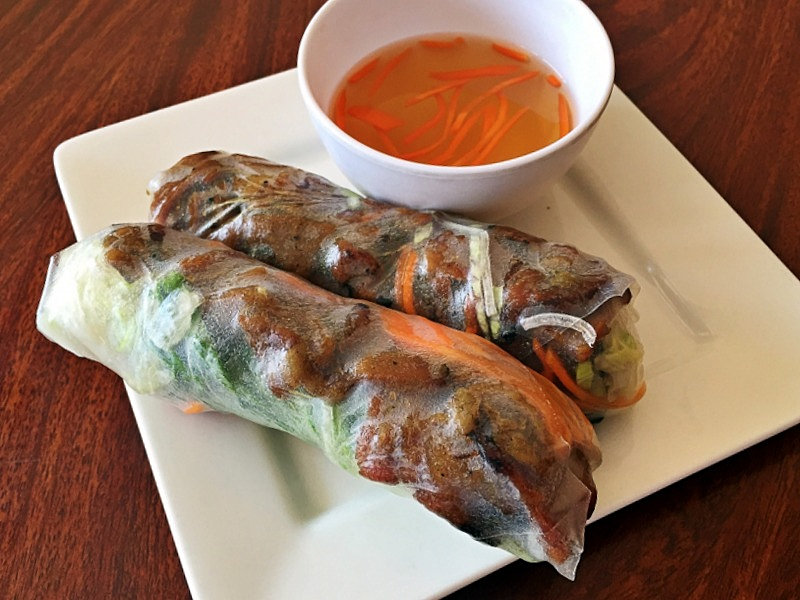 Image result for cuon thit nuong