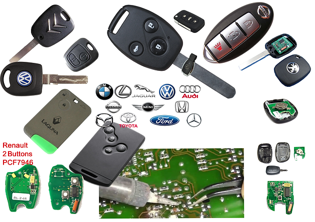 Reparation Cle De Voiture Telecommande Plip Usee Coque Cle Cassee