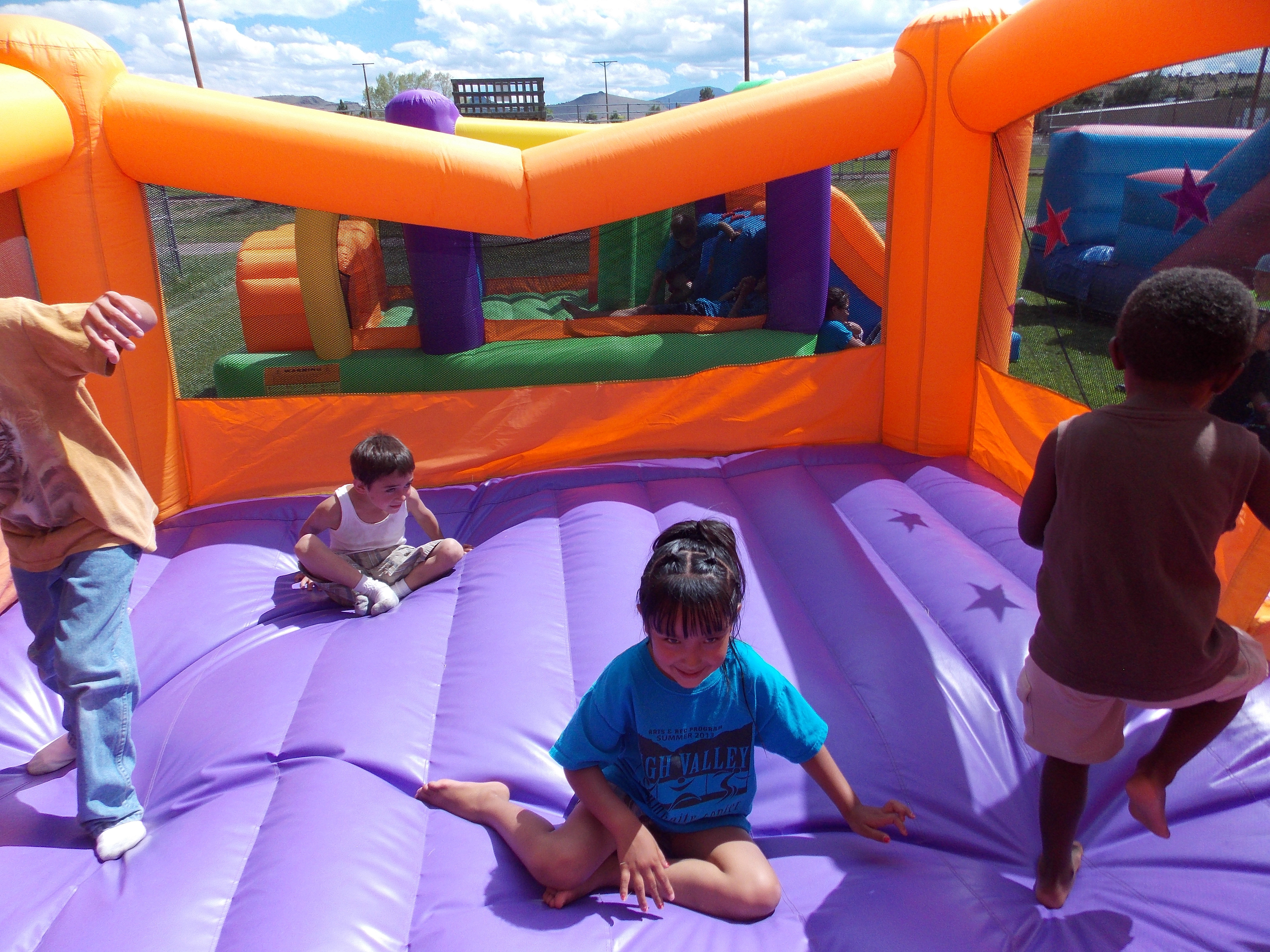 High Valley Community Center Inside Bounce House