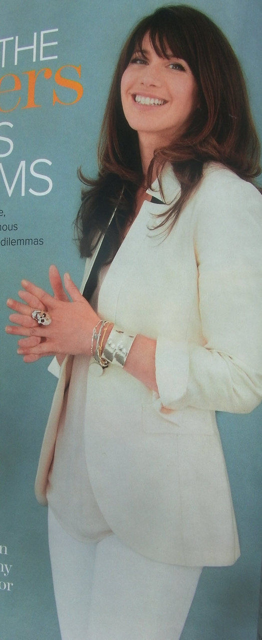 Actress Caroline Catz Who Plays Doc Martins Girlfriend In The Hit