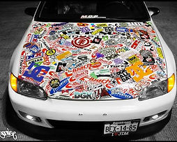 anime stickers car decals from japan anime sticker shop