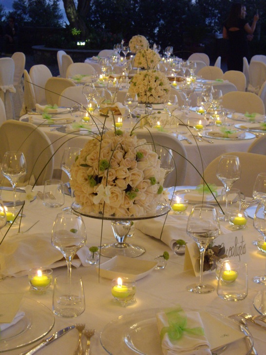 allestimento ricevimento matrimonio