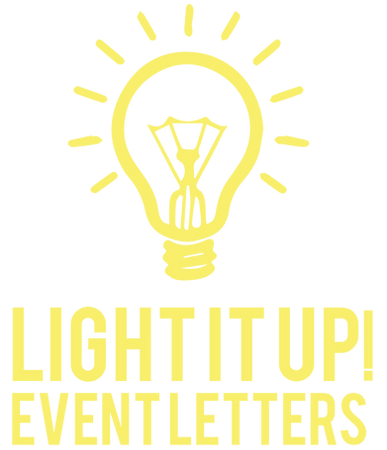 light it up event letters sydney wollongong