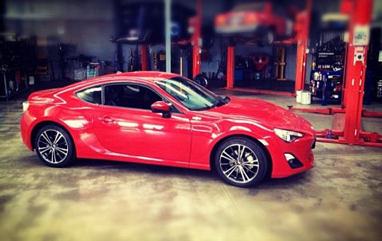The new Toyota 86 GTS 