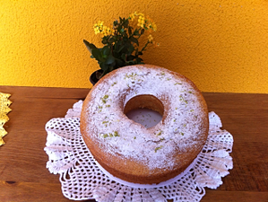 Bolo feito diariamente, cheiro de bolo