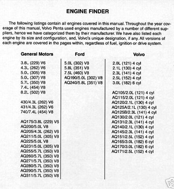 Mercury Mariner Serial Number Chart