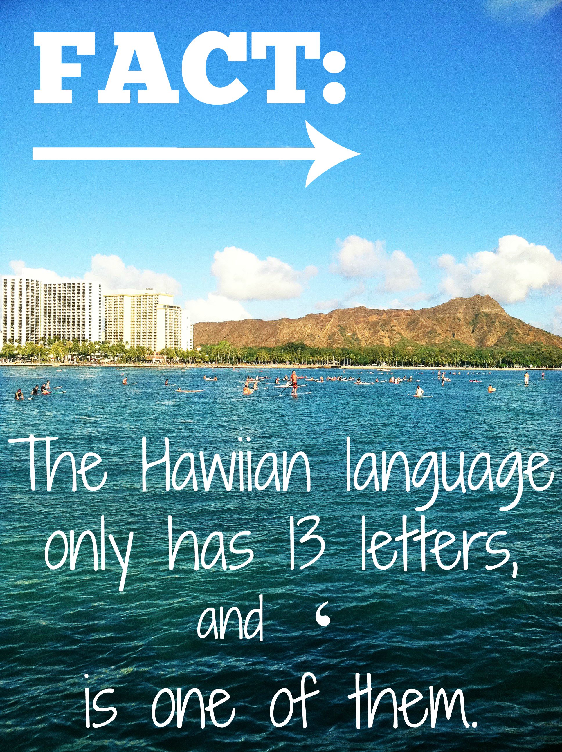 What language is spoken in Hawaii?