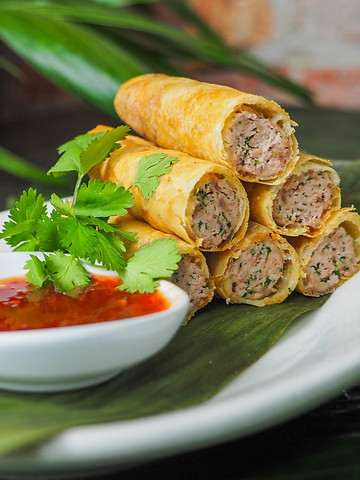 Lumpia_Filipino/American Food_Homestead On The Roof Chicago Rooftop Restaurant