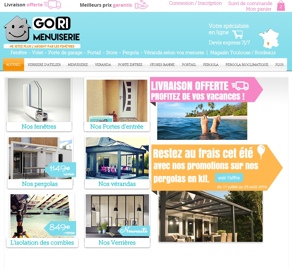 GORI | Devis en ligne Fenetre | Store | Pergola GORI | Devis en ligne Fenetre | Store | Pergola