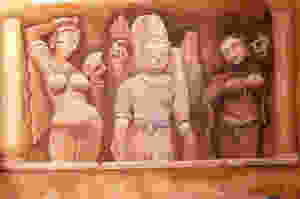 Vishnu壁画
