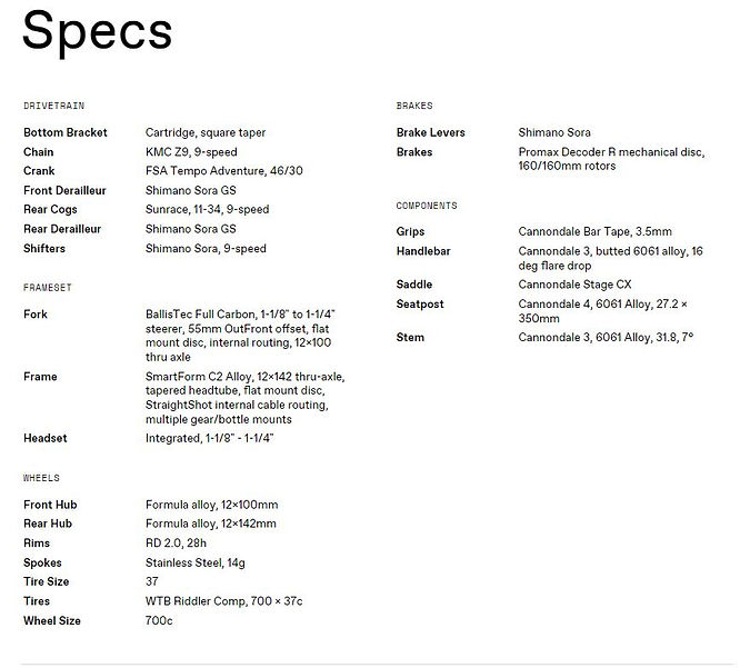 21 Topstone 3 Specs.JPG