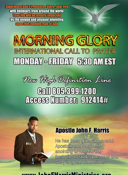 welcome morning glory flyer