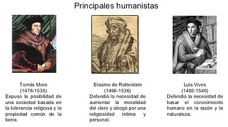 Resultado de imagen de principales humanistas de 1492