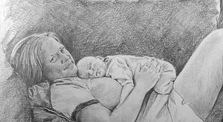 Susan Galloway artwork portraits drawings paintings