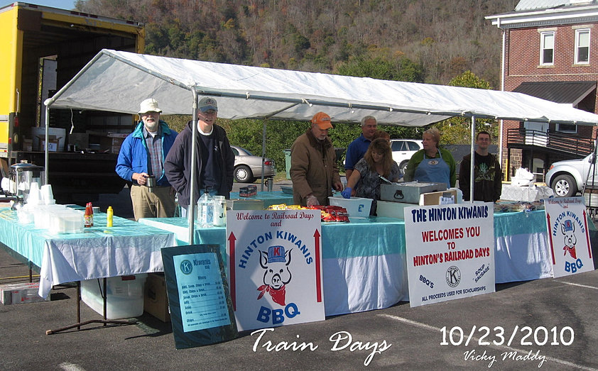Railroad Days Booth 2010