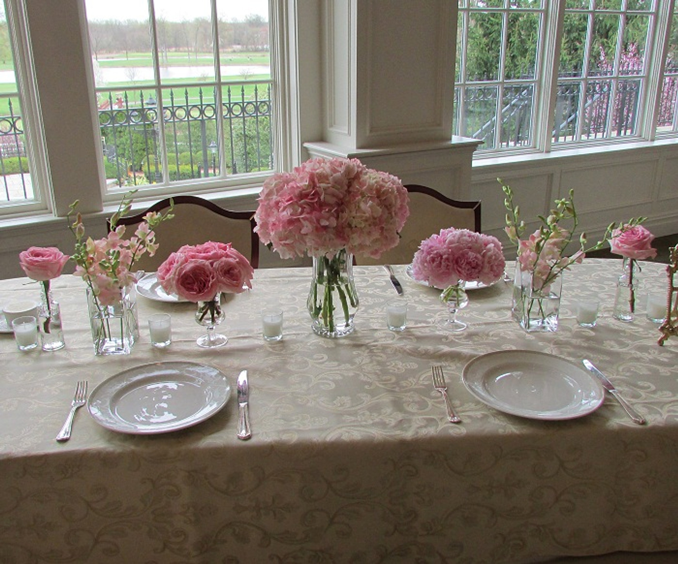 Centerpieces for wedding and special events