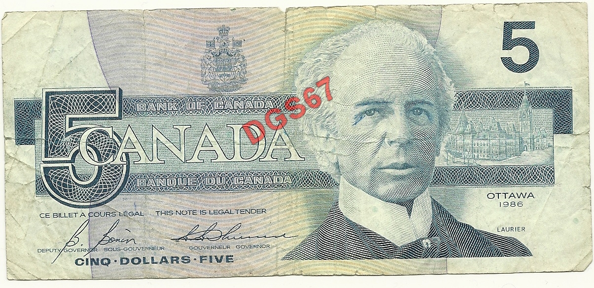 Billets de banque du Canada.
