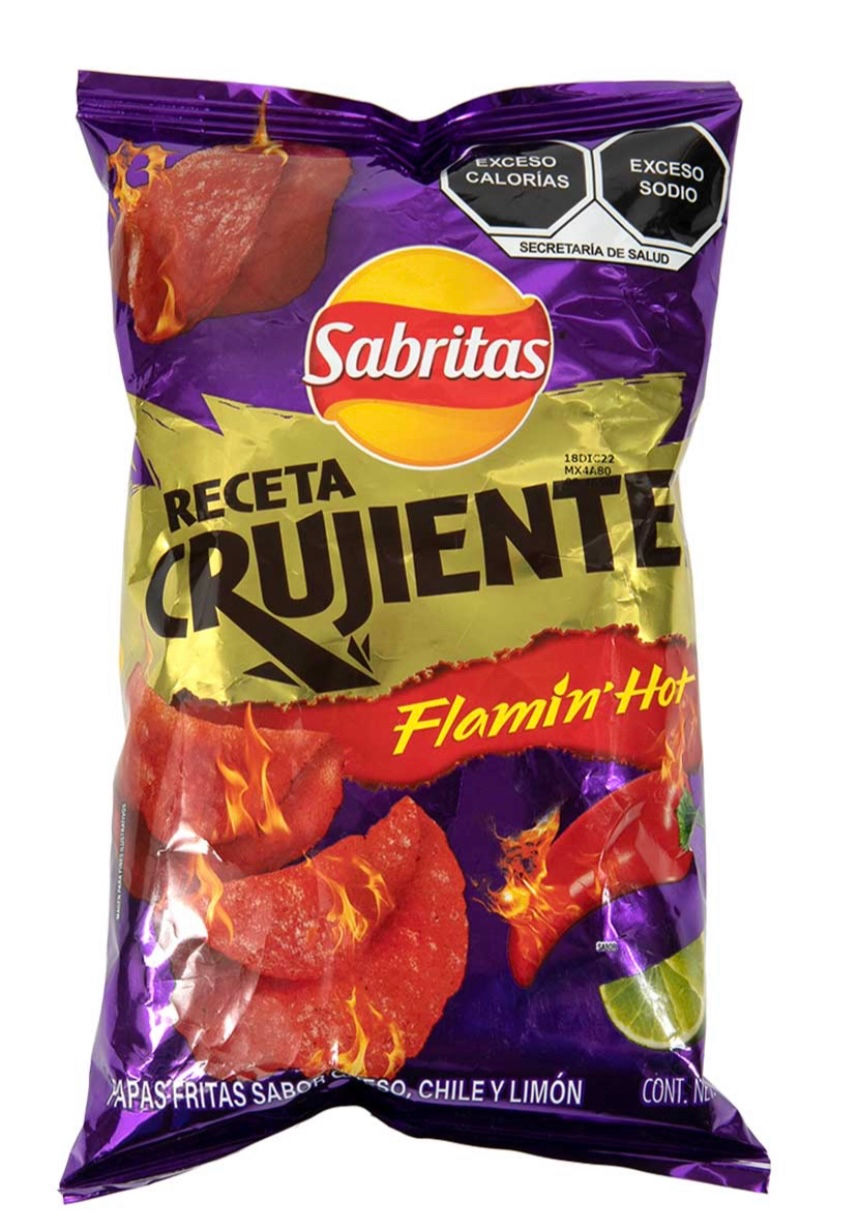 Receta Crujiente Flamin Hot La Tiendita
