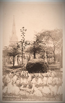 The Hoarstone or Warstone in Warstone Lane Cemetery