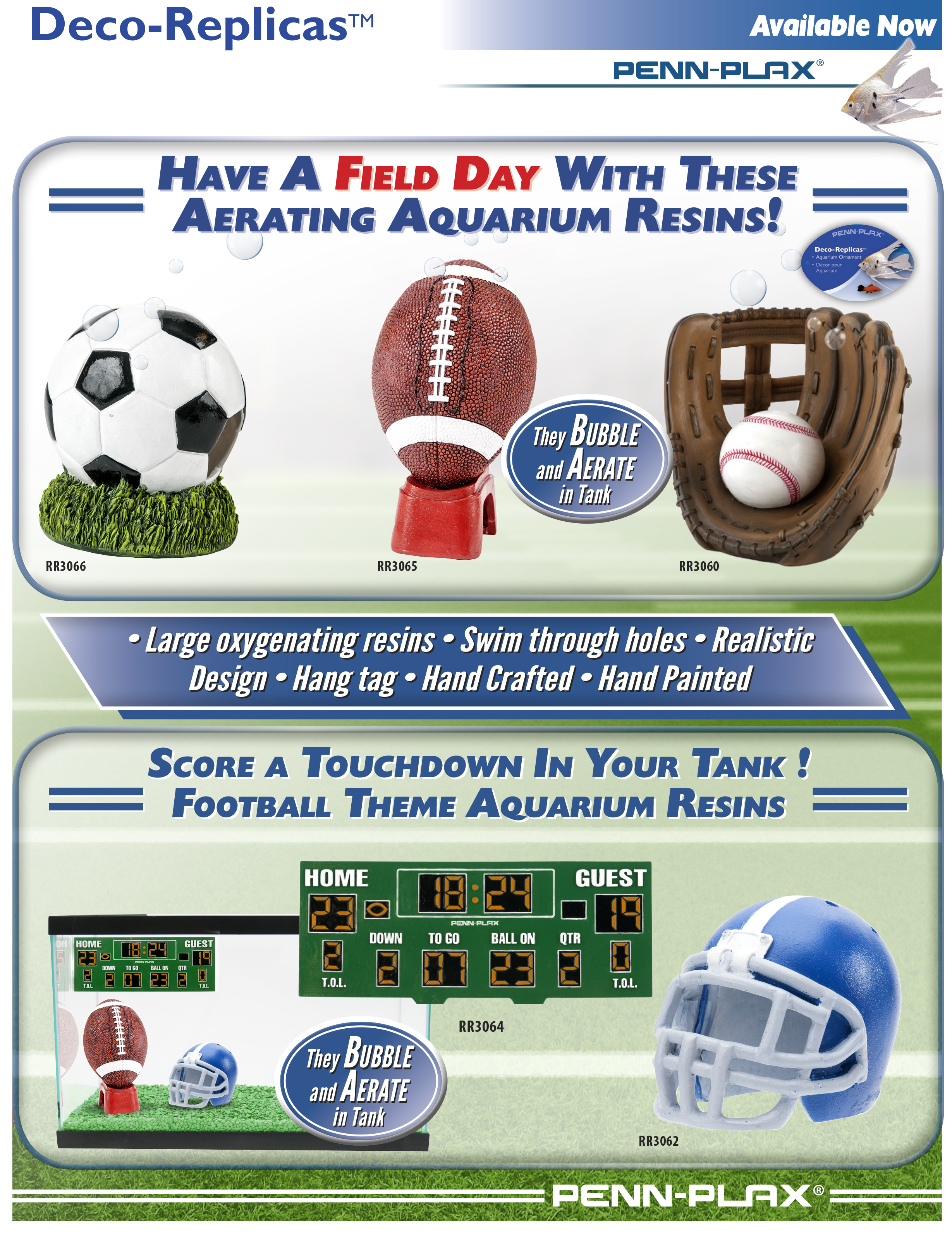 Bring The Game Home With You With New Penn Plax Sports Ornaments