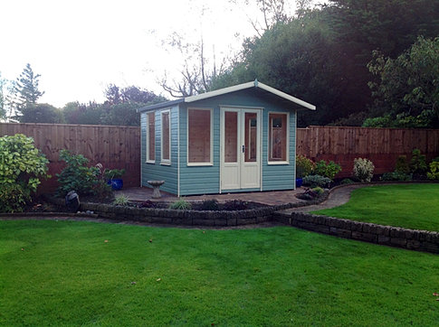 10x8 'Coquet' Apex summerhouse