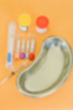 Needles and Metal Tray