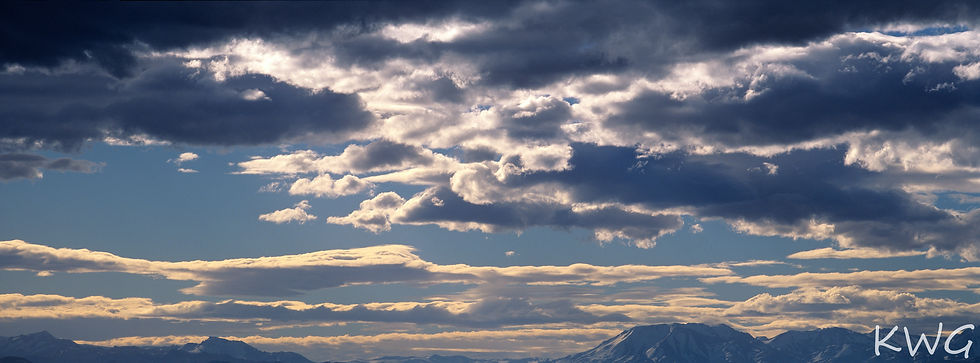 Abendwolken im Altiplano III