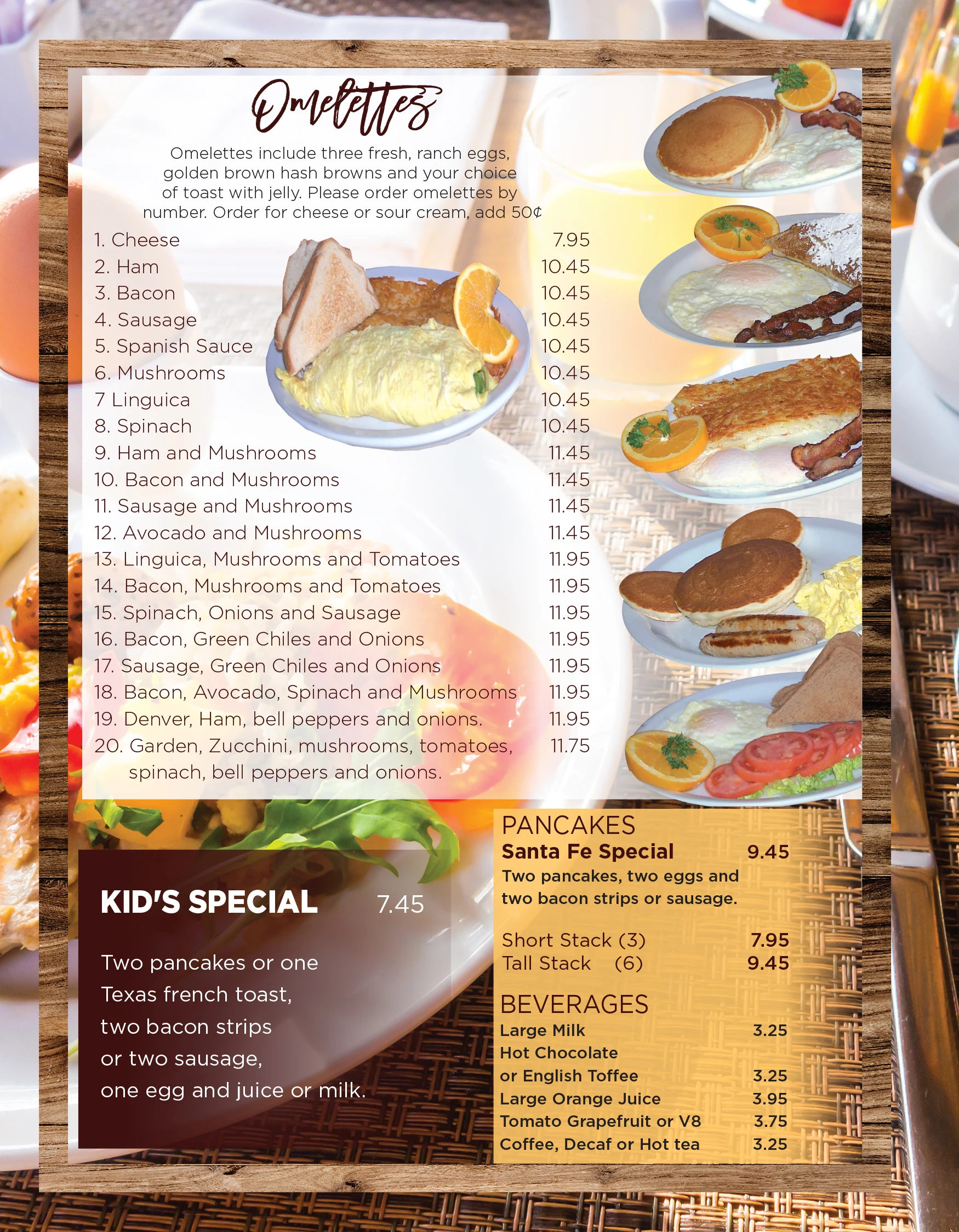 Menu Lafuentebw