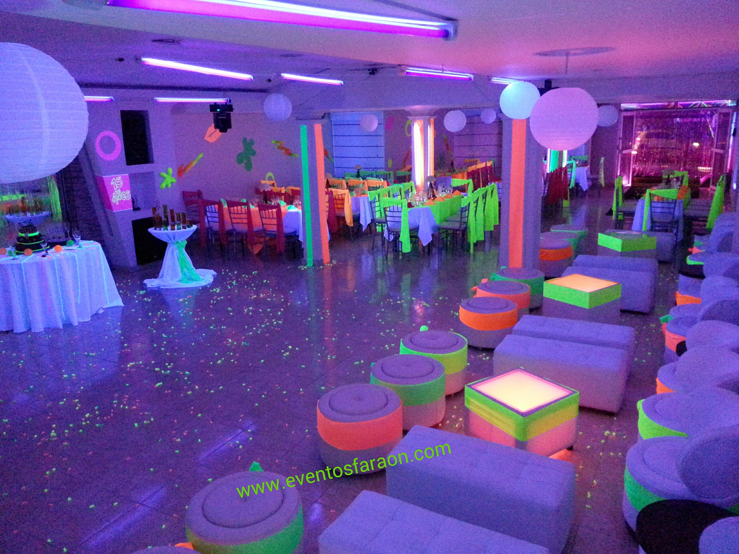 Decoracion Quincea?ero Neon ~ , fiesta de quince a?os, fiestas tematicas, banquetes, decoracion Decoracion Quincea?ero Neon ~ , fiesta de quince a?os, fiestas tematicas, banquetes, decoracion