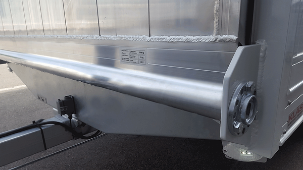 Aluminiumrampe Durchladesystem Hebehilfe Drehstabfederung