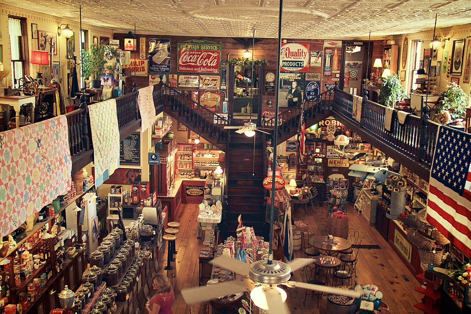 Old Village Mercantile, in Caledonia, Missouri!