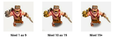 rei bárbaro clash of clans 4rlan