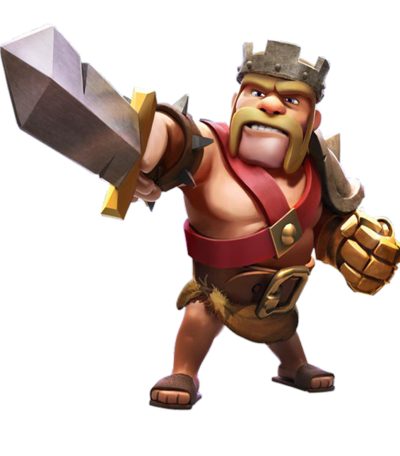 rei bárbaro clash of clans 4rlan