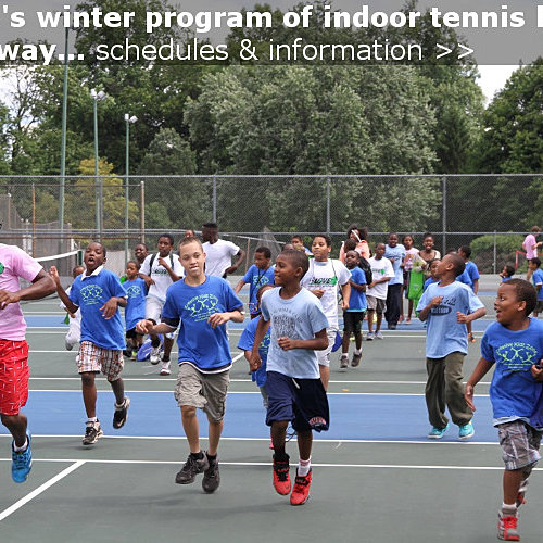 the instruction tennis in district capital