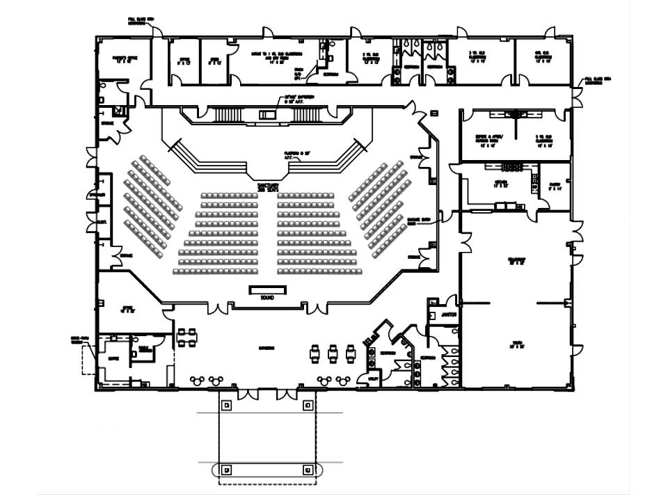 Modern Church Floor Plans Joy Studio Design Gallery